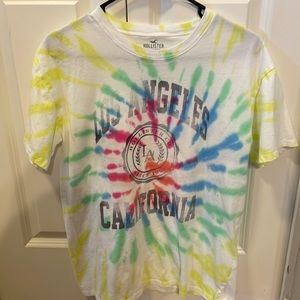 Hollister tie dye shirt